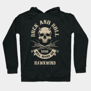 Never Die Hawk Hoodie